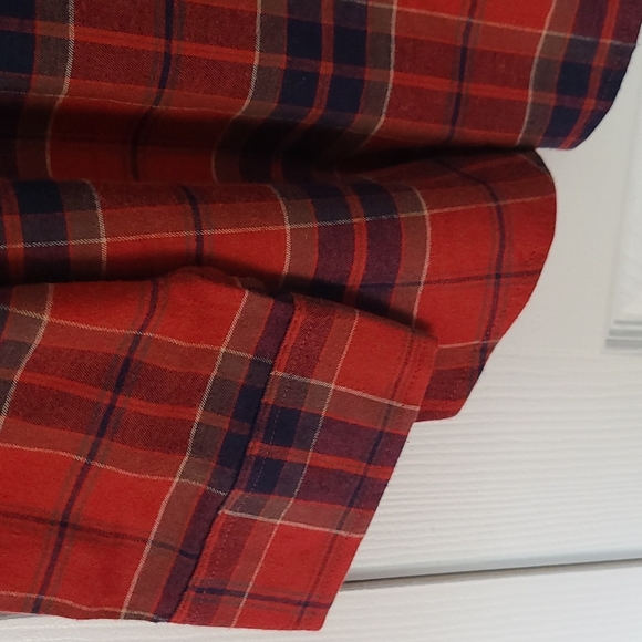 APT.9 BIG & TALL MENS STANDARD FIT PREMIER FLEX FLANNEL SHIRT SIZE 1XB - Picture 7 of 13